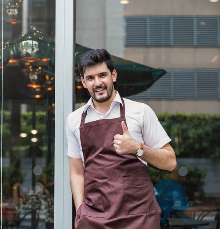 Equipe de restaurante